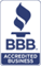 we are a Better Business Bureau accredited business