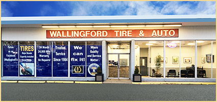 outside view of Wallingford Tire & Auto